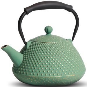 Théière en fonte verte​