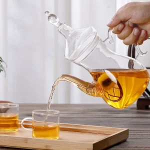Théière marocaine en verre​