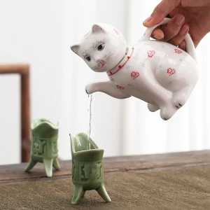 Théière chat vintage​