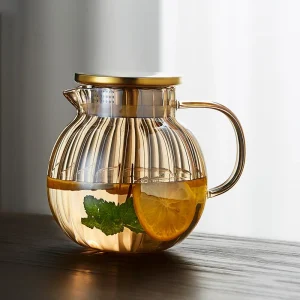 Théière en verre orientale