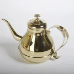 Théière marocaine dorée​