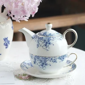 Théière anglaise fleur​