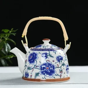 Théière avec filtre porcelaine​