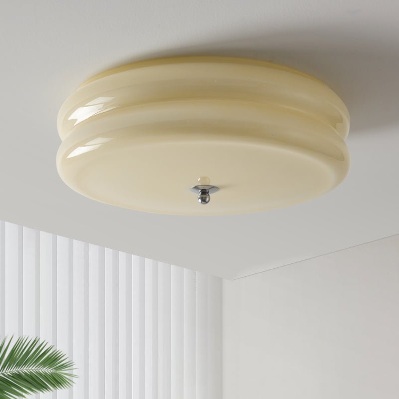 Plafonnier rond en verre de haute qualité, lumière dirigée pour intérieur – Image 21