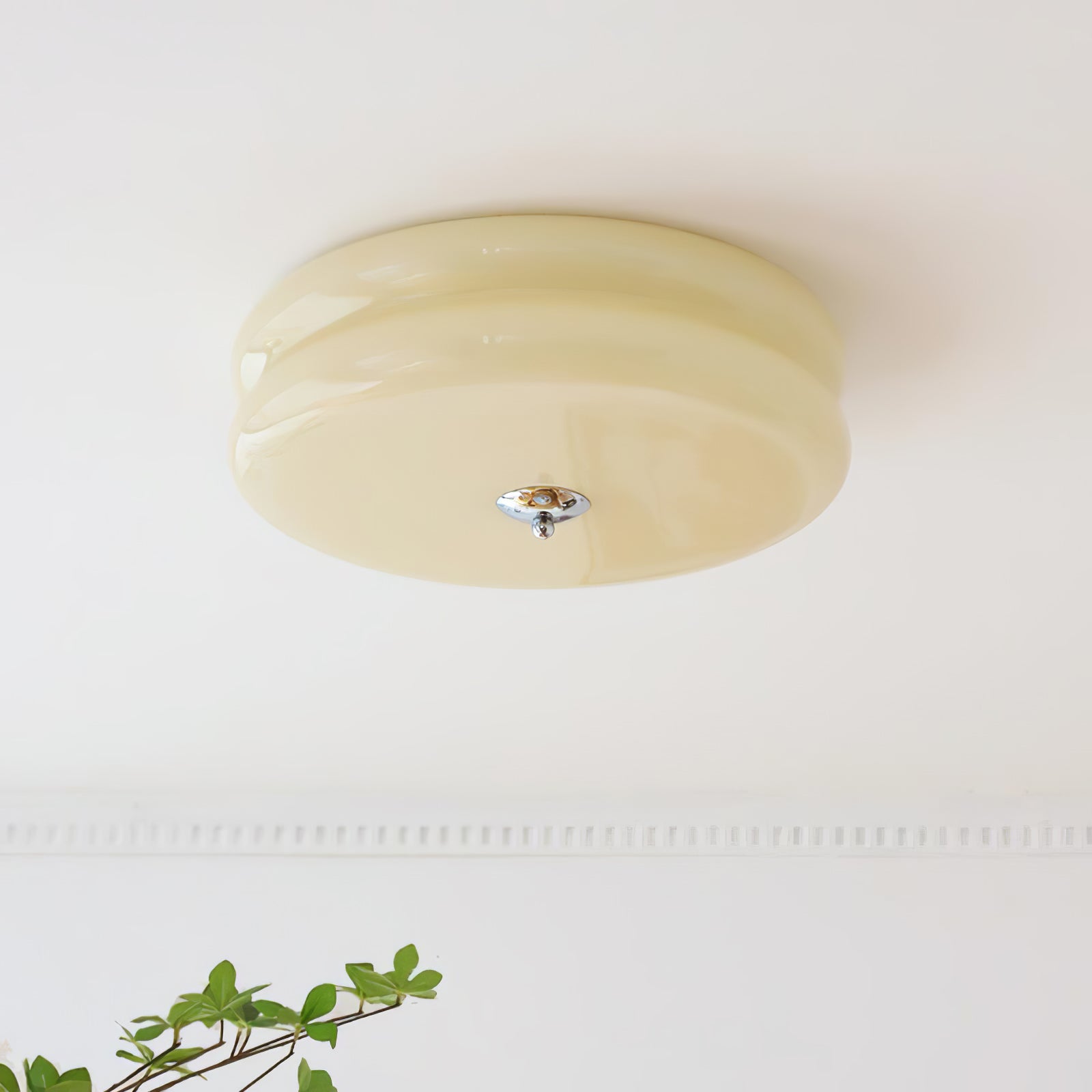 Plafonnier rond en verre de haute qualité, lumière dirigée pour intérieur – Image 24
