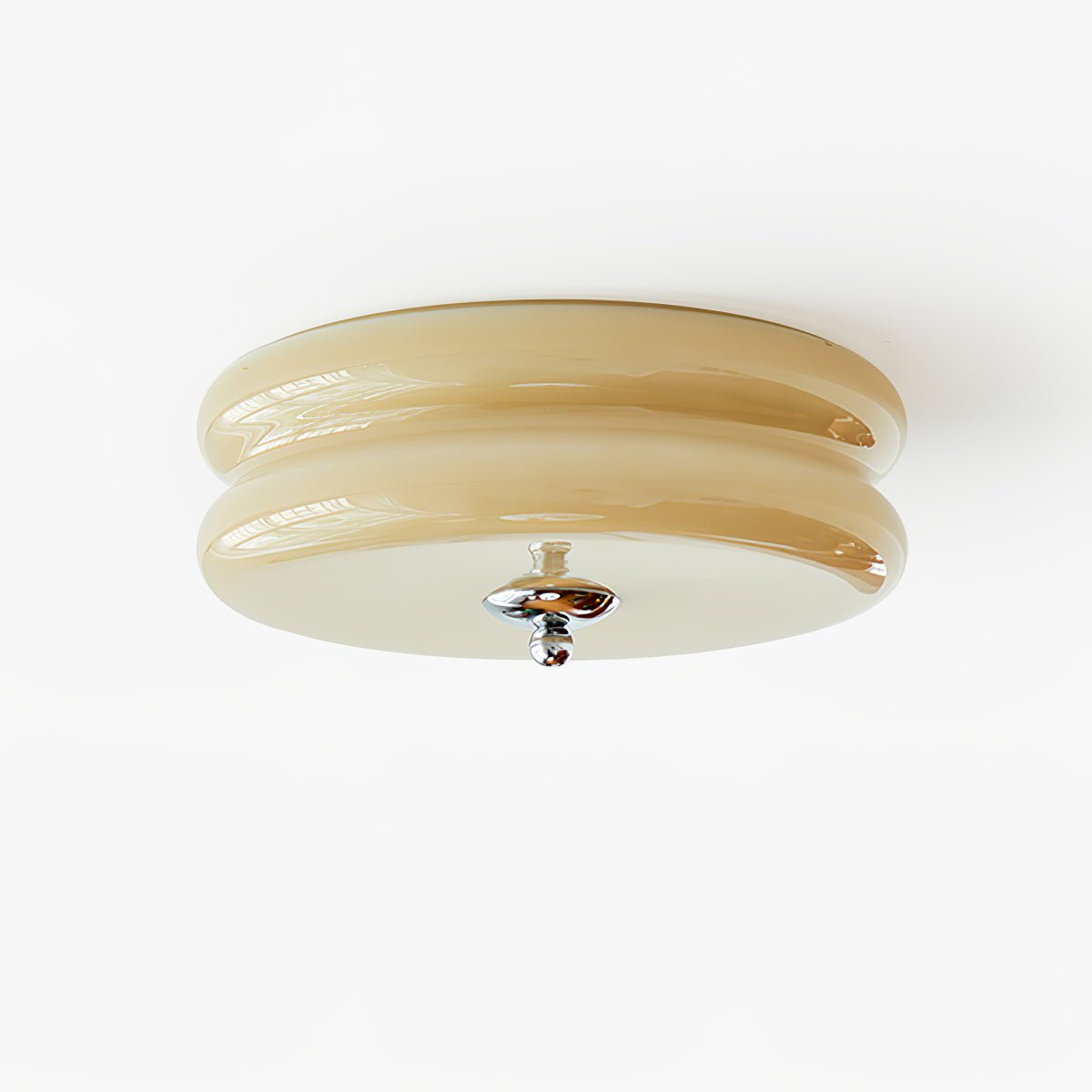 Plafonnier rond en verre de haute qualité, lumière dirigée pour intérieur – Image 3