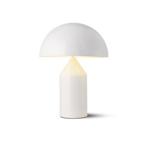 Lampe champignon LED de luxe en métal, design italien