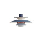 Lustre LED nordique créatif lampe suspendue multicouche