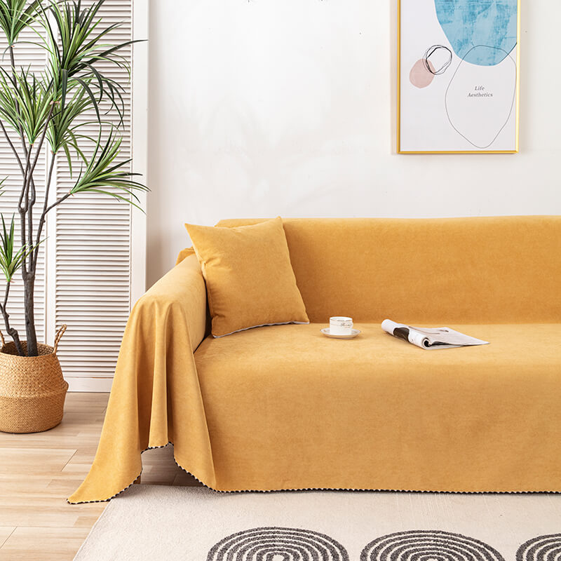 Housse de canapé imperméable en velours côtelé, protection durable pour enfants et animaux – Image 12