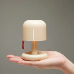 Lampe de nuit LED coucher de soleil, mini veilleuse rechargeable USB
