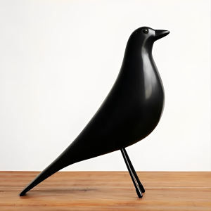 Figurine d’oiseau design, ornement élégant pour salon ou bureau