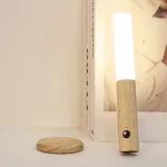 Lot de 2 veilleuses LED intelligentes avec détection de mouvement, lampe murale rechargeable