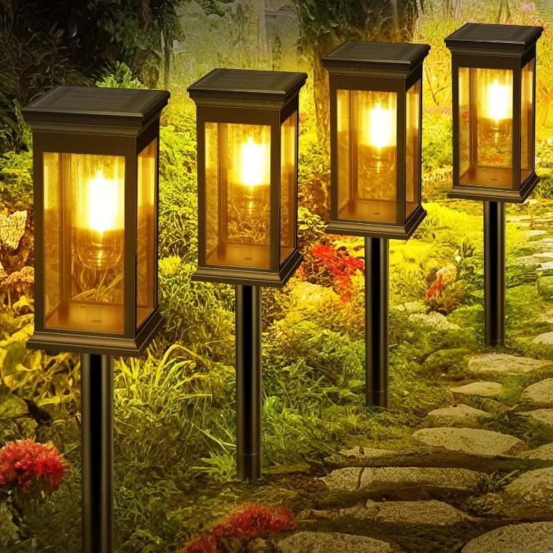Lampes solaires de jardin, éclairage extérieur à énergie solaire