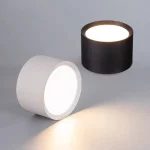 Plafonnier LED nordique encastré, projecteur monté en surface AC220V
