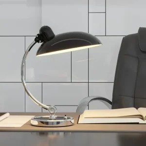 Lampe de bureau LED vintage danoise, design minimaliste pour lecture ou chevet