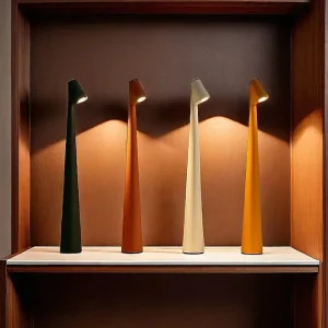 Lampe de coiffeuse LED rechargeable USB, tactile à intensité réglable