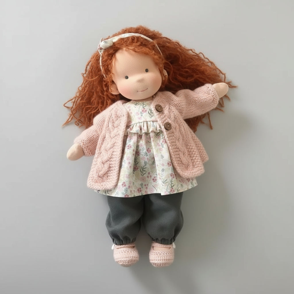 Peluche Waldorf Coton Doux – Cadeau Enfant – Image 4