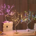 Guirlande LED Noël – Fil de Cuivre Argenté 108 Lumières