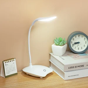 Lampe de bureau LED tactile rechargeable  par USB