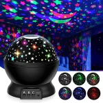 Lampe Nuit Galaxie – Projecteur Étoiles & Lune