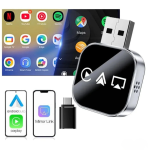 CarPlay Sans Fil 3-en-1 – Apple & Android, AirPlay