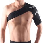 Bandage Orthopédique d’Épaule Réglable – Soutien, Thérapie & Rééducation