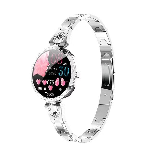 Montre Intelligente Femme de Luxe – Bluetooth, Étanche, Suivi Fitness – Image 2