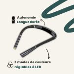 Lampe de Lecture Rechargeable à Col de Cygne Flexible