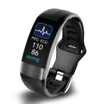 Bracelet Connecté avec ECG, Fréquence Cardiaque et SpO₂