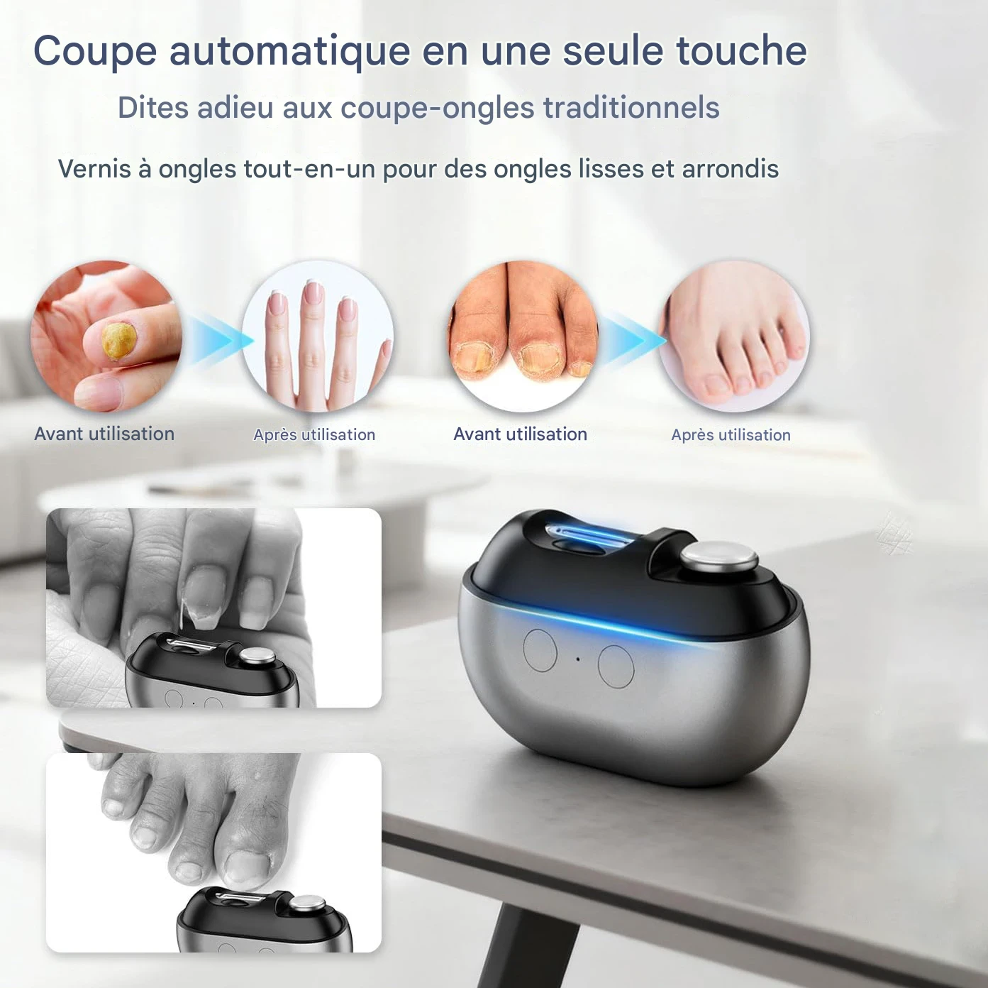 Coupe-Ongles Orthopédique Inox – Ongles Épais – Image 6