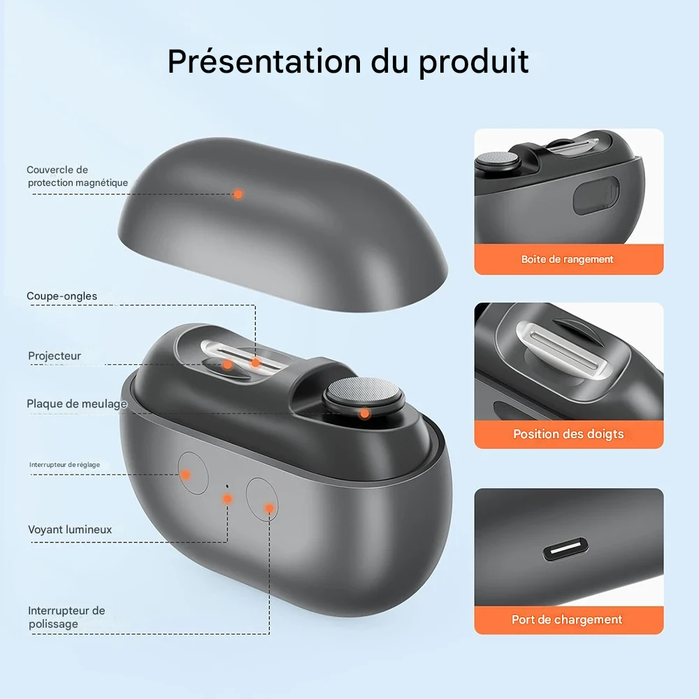 Coupe-Ongles Orthopédique Inox – Ongles Épais – Image 5