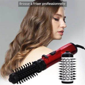 Brosse Coiffure Électrique Multifonction Salon Professionnel