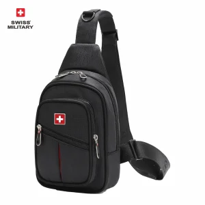 Sac Poitrine Homme SWISS Étanche pour Loisirs et Outdoor