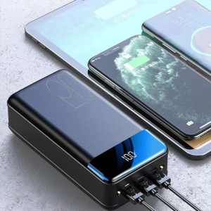 Power Bank Haute Capacité 100 000mAh pour Téléphones et Ordinateurs