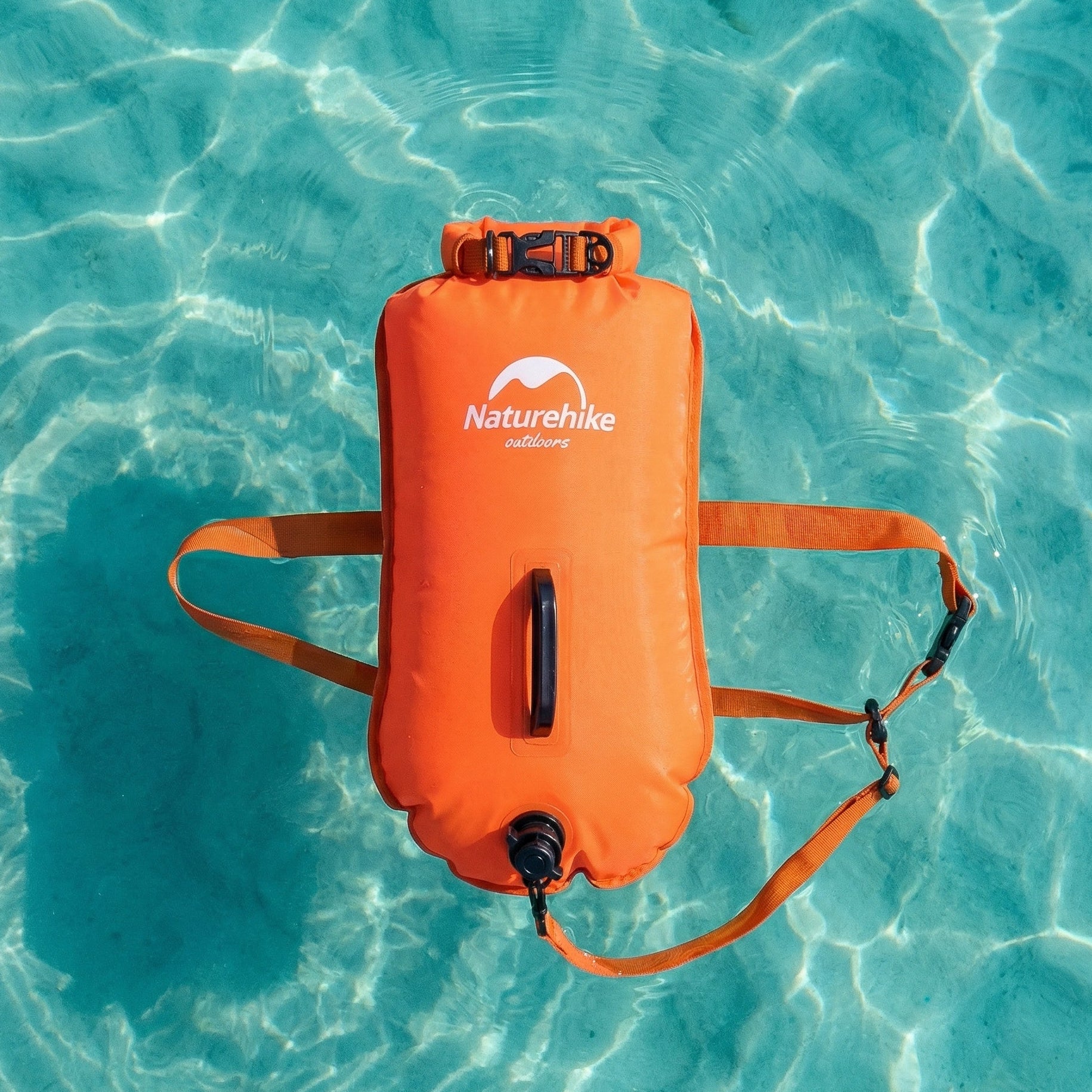 Bouée de Natation Sécurité avec Compartiment Étanche – Image 3