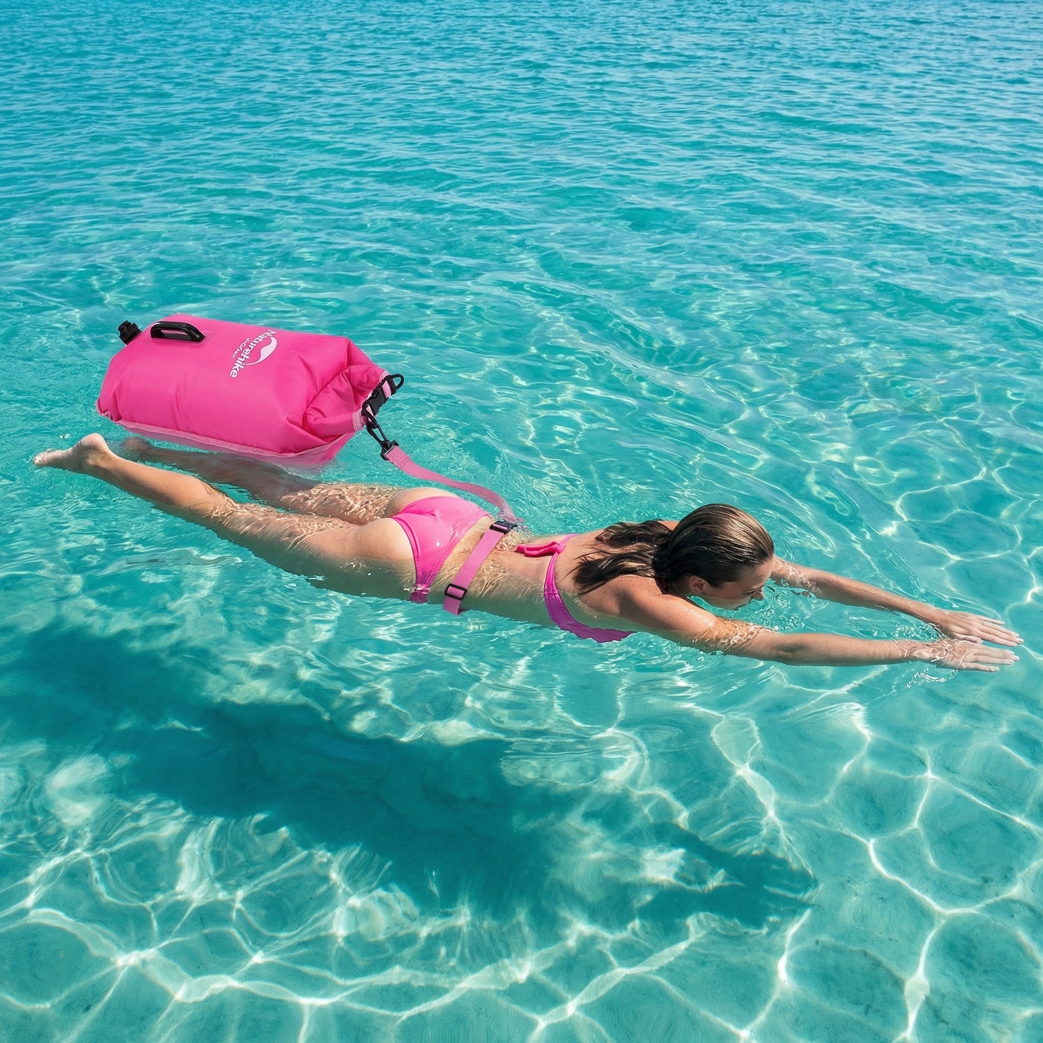 Bouée de Natation Sécurité avec Compartiment Étanche – Image 9