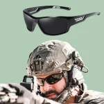 Lunettes de Soleil Militaires Brehn UV400 Pour Pêche et Sport