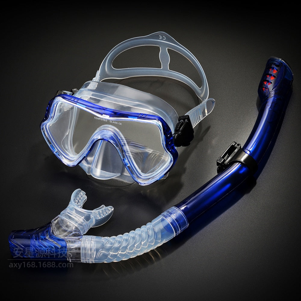 Masque de Plongée Luxe avec Tuba Anti-Buée – Image 4