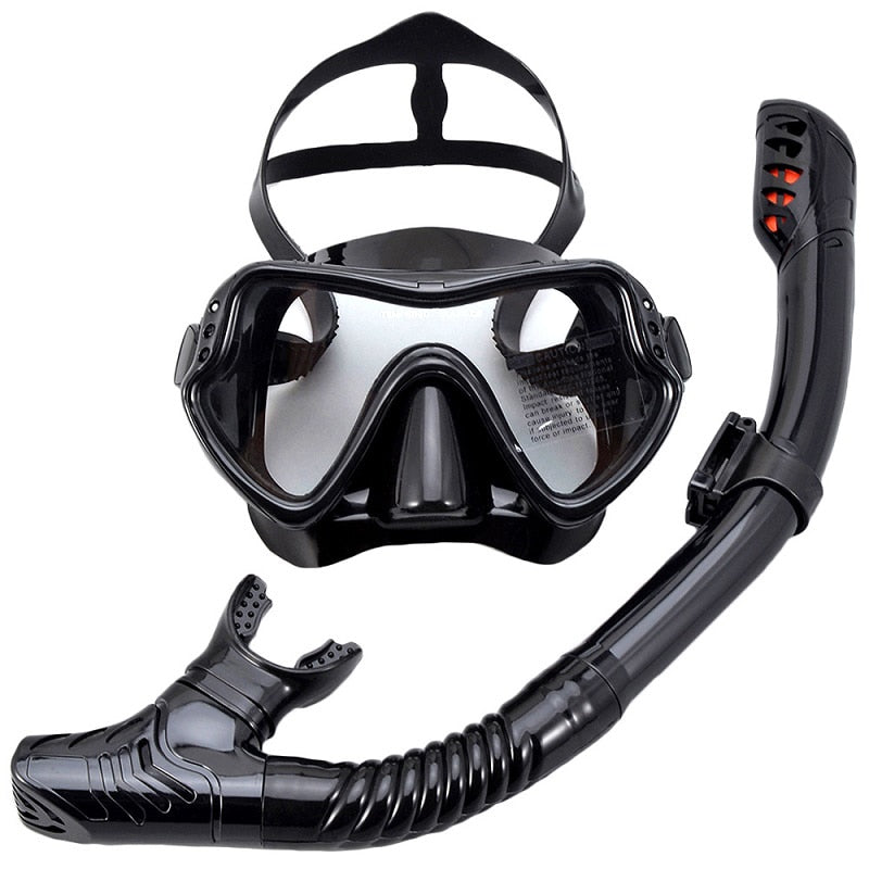Masque de Plongée Luxe avec Tuba Anti-Buée