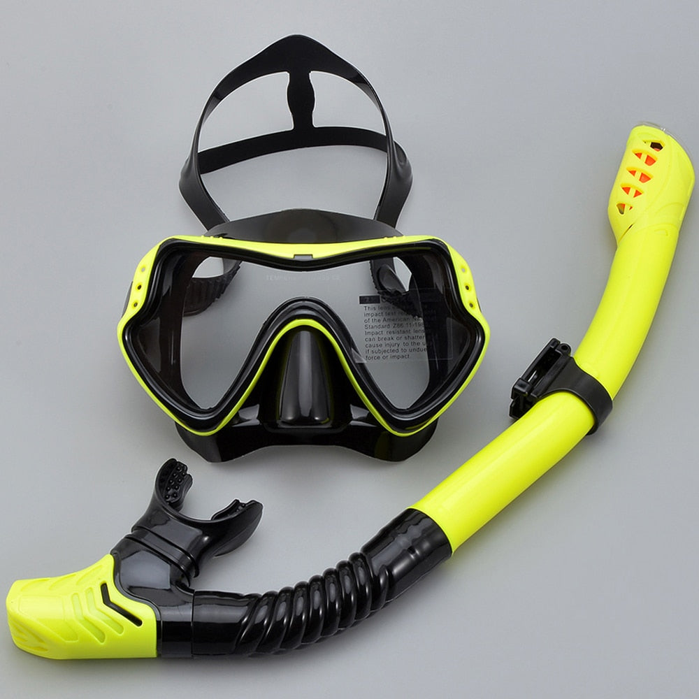 Masque de Plongée Luxe avec Tuba Anti-Buée – Image 6
