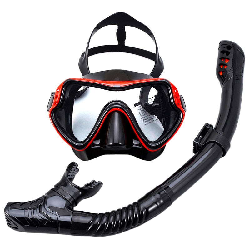 Masque de Plongée Luxe avec Tuba Anti-Buée – Image 3