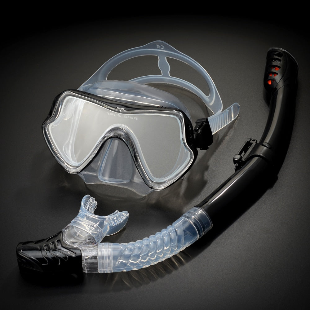 Masque de Plongée Luxe avec Tuba Anti-Buée – Image 2