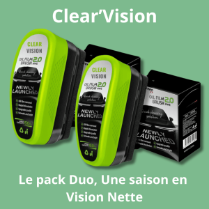 Brosse Nettoyage Pare-Brise Visibilité Par Tous Temps