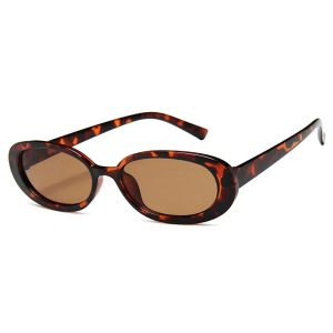 Lunettes de Soleil Rétro Verre Clair Style Vintage Chic