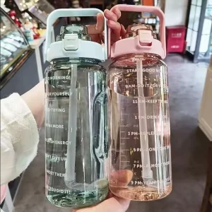 Bouteille Sport Portable 2L Grande Capacité