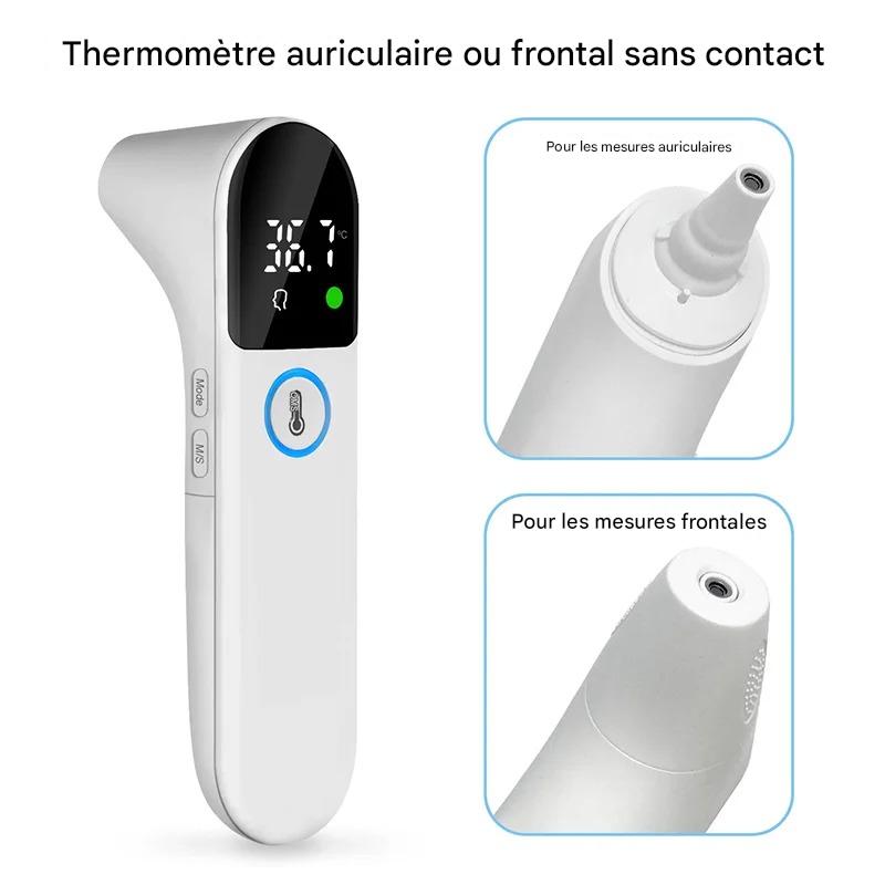 Thermomètre Infrarouge Bébé Front Oreille Sans Contact – Image 4