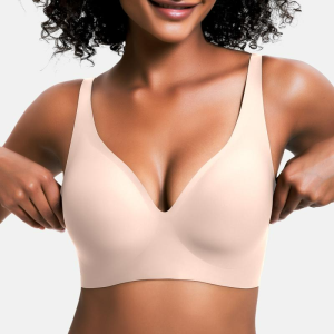 Soutien-Gorge Effet Seconde Peau Ultra Confort Sans Armatures Femme