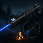 Lampe Torche Laser Bleu Allume-Feu Survie Camping