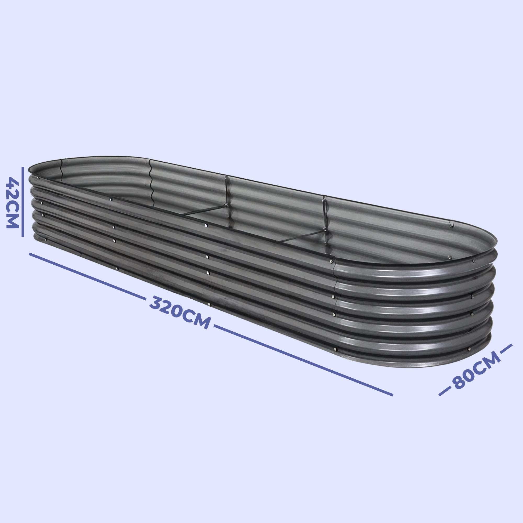 Carré potager surélevé acier galvanisé robuste – Image 3