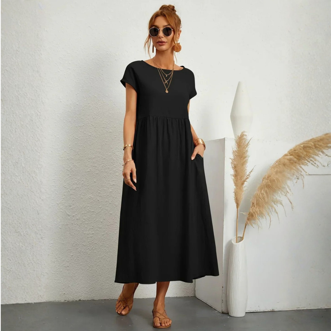 Robe femme maxi légère respirante pour l'été – Image 4